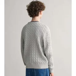 Allt Under Överdelar|Tröjor | GANT Shield Cotton Cable C-Neck Junior