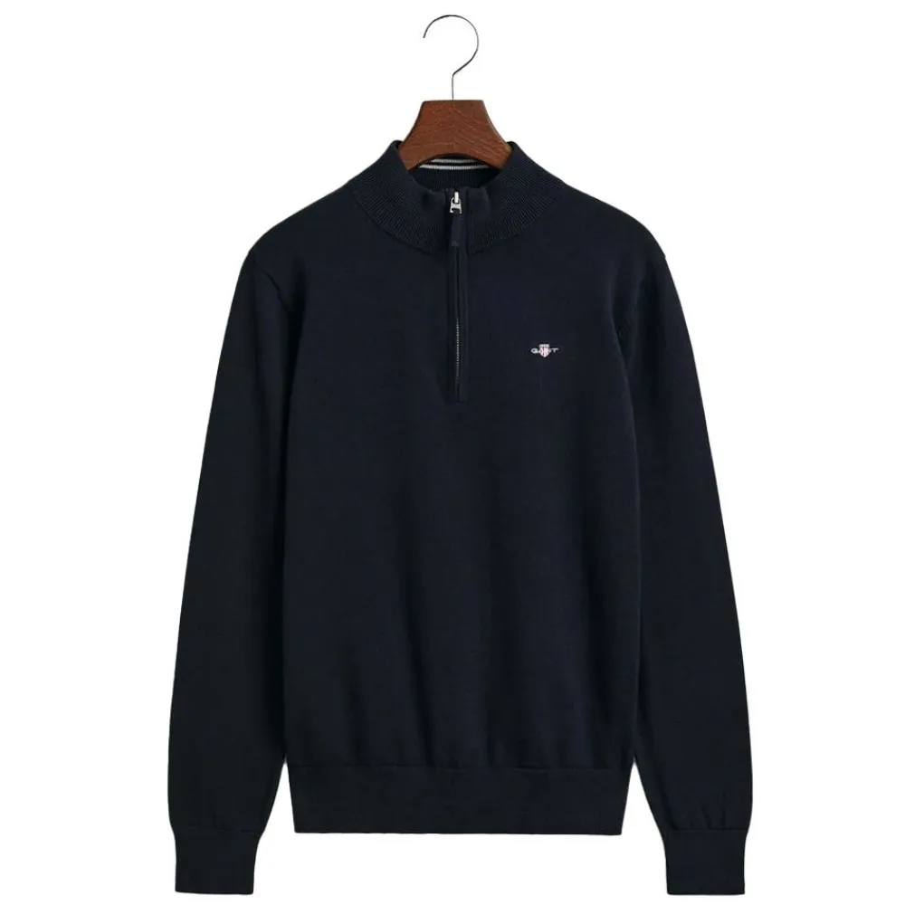 Online GANT Shield Cotton Half-Zip Junior
