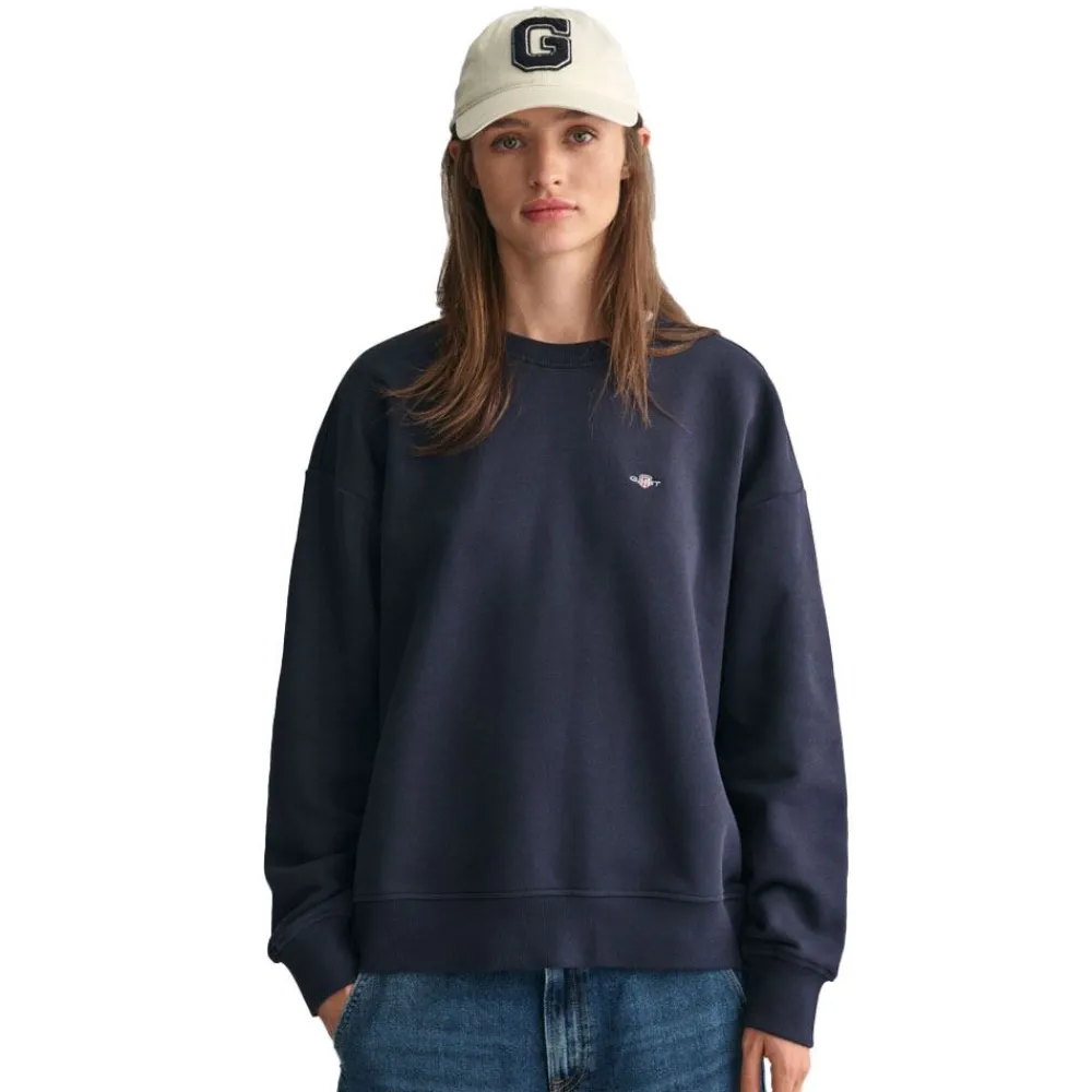 Clearance GANT Shield Crewn Neck Sweatshirt Dam