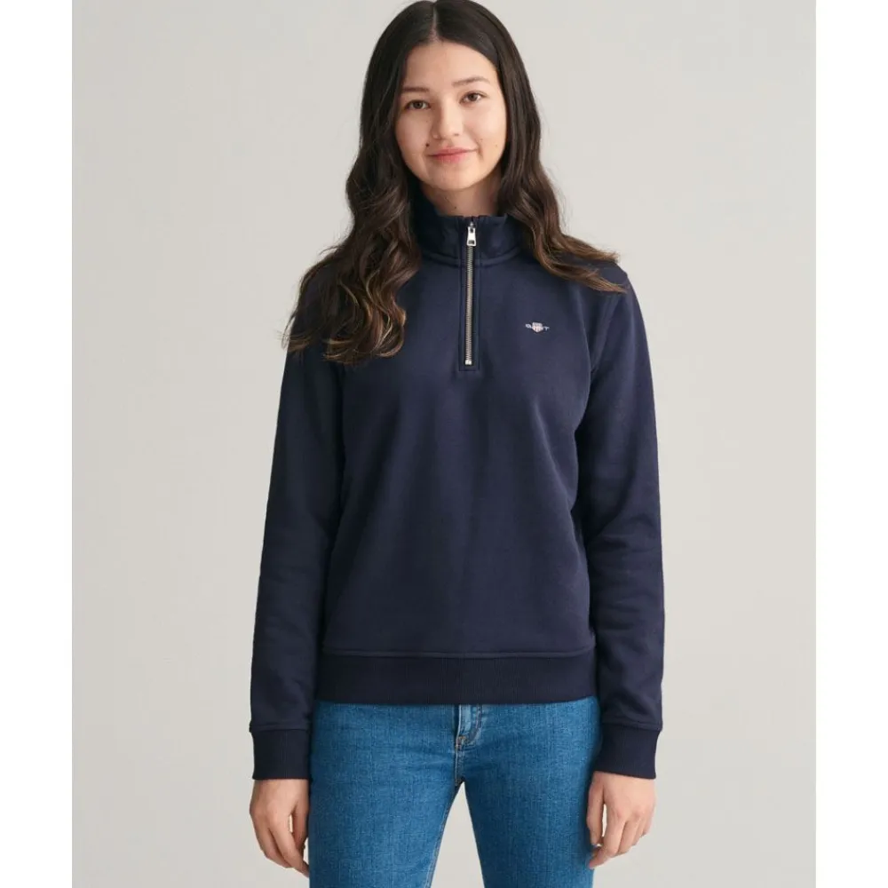 Allt Under Överdelar|Tröjor | GANT Shield Half Zip Sweatshirt Junior