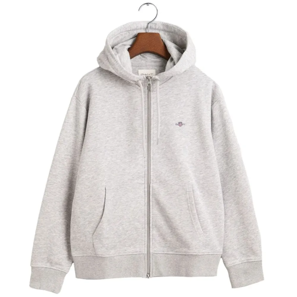 New GANT Shield Zip Hoodie Dam