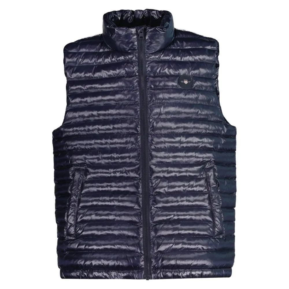 Hot GANT Shiny Light Padded Vest Junior