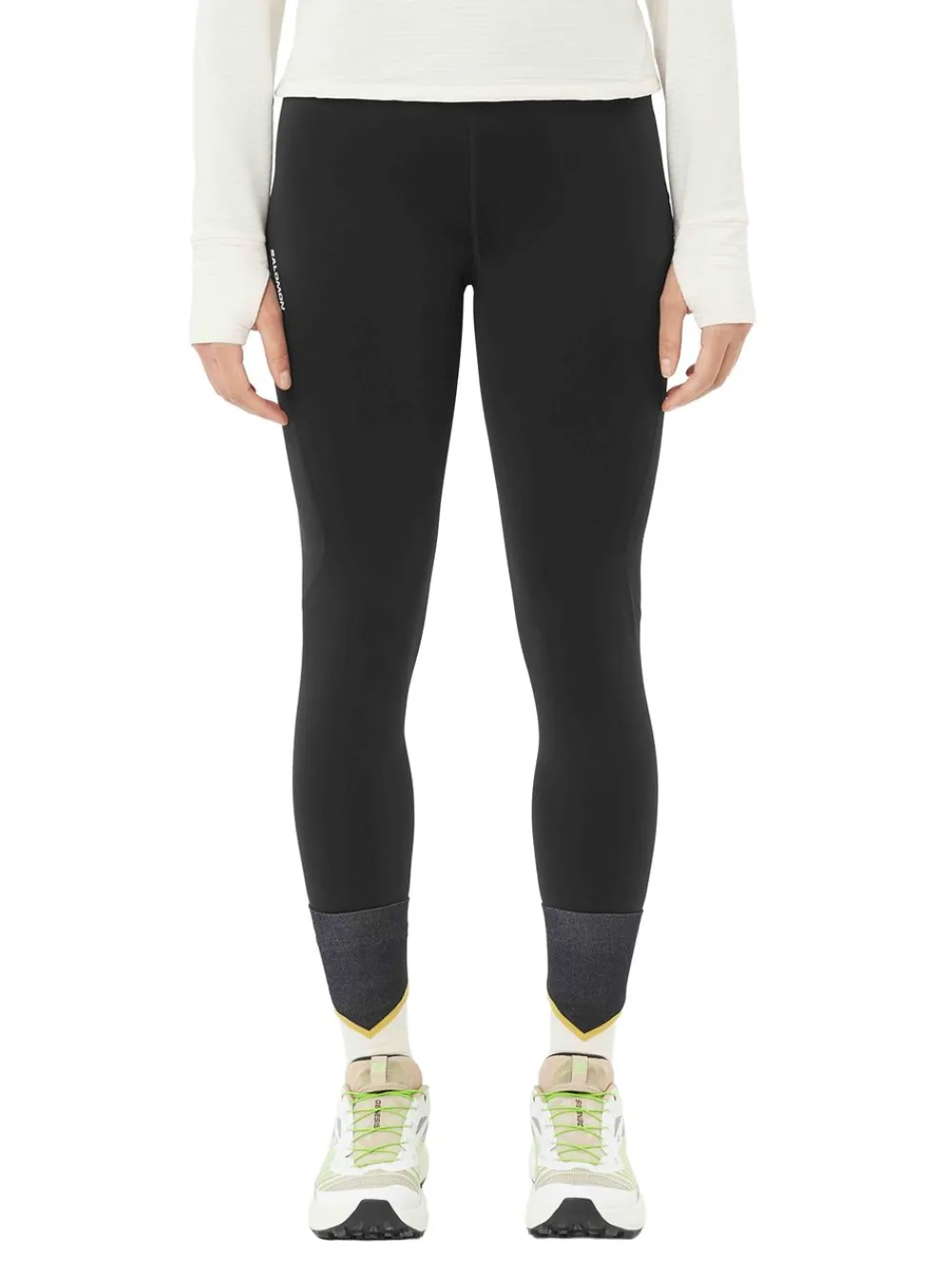 Sale Salomon SHKout CORE WARM TIGHTS dam