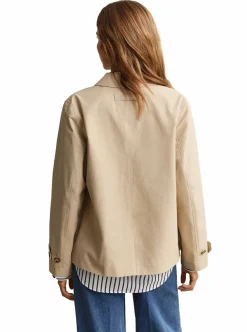 Best GANT SHORT COTTON BLEND CAR COAT DAM