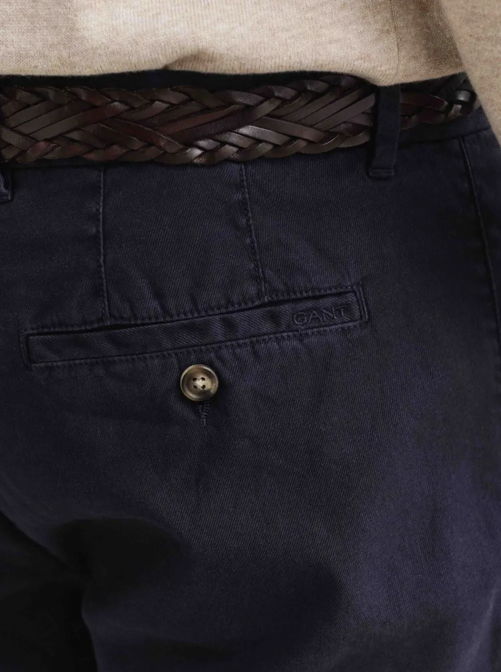 Clearance GANT SLIM COTTON / LINEN CHINOS HERR