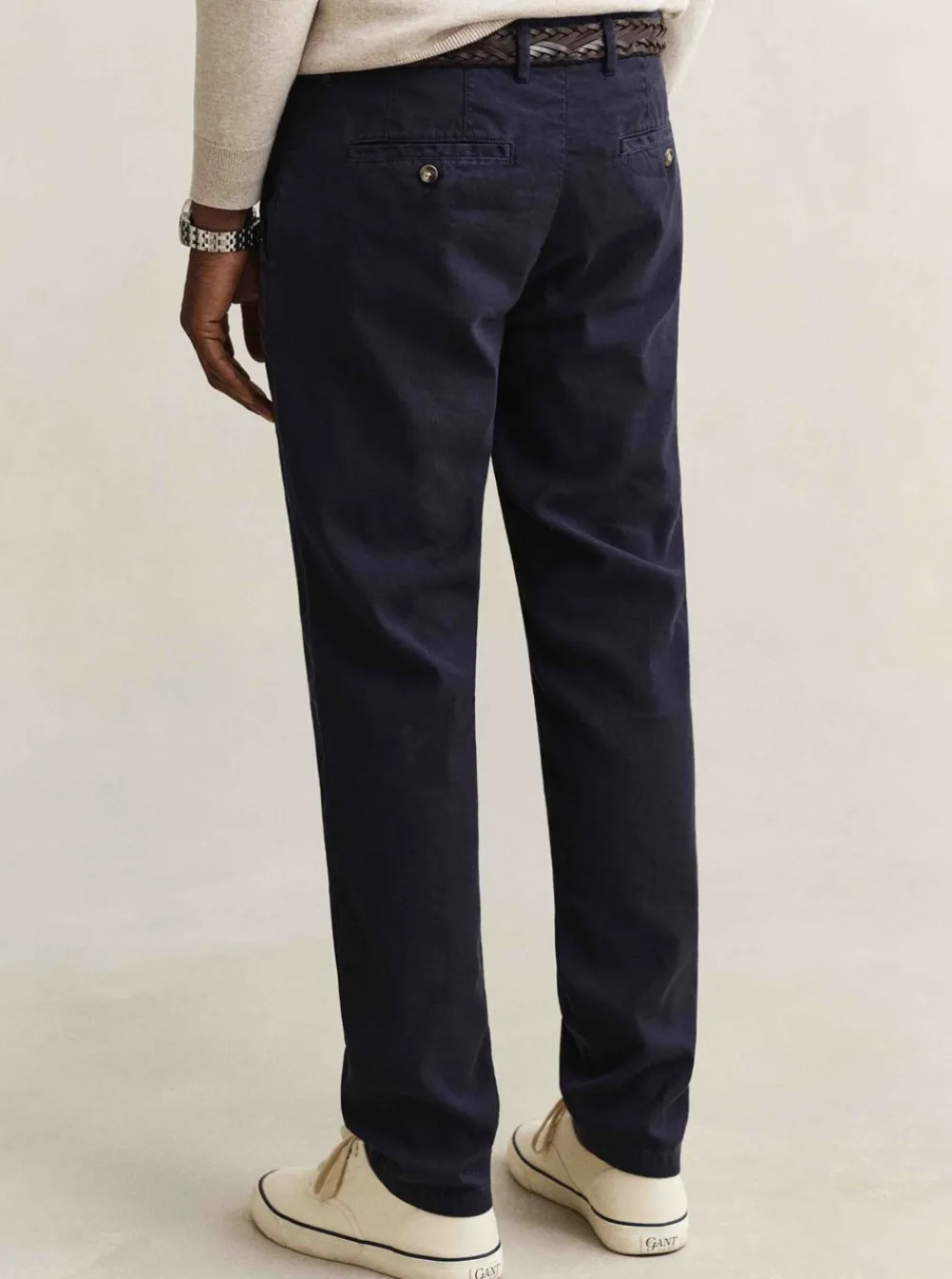 Clearance GANT SLIM COTTON / LINEN CHINOS HERR