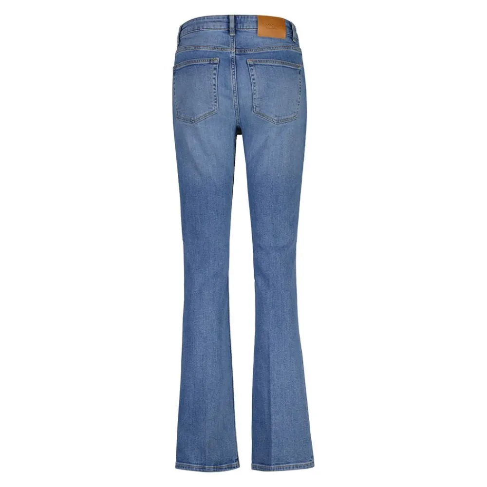 Allt Under Nederdelar|Jeans | GANT SLIM FLARE STRETCH JEANS DAM