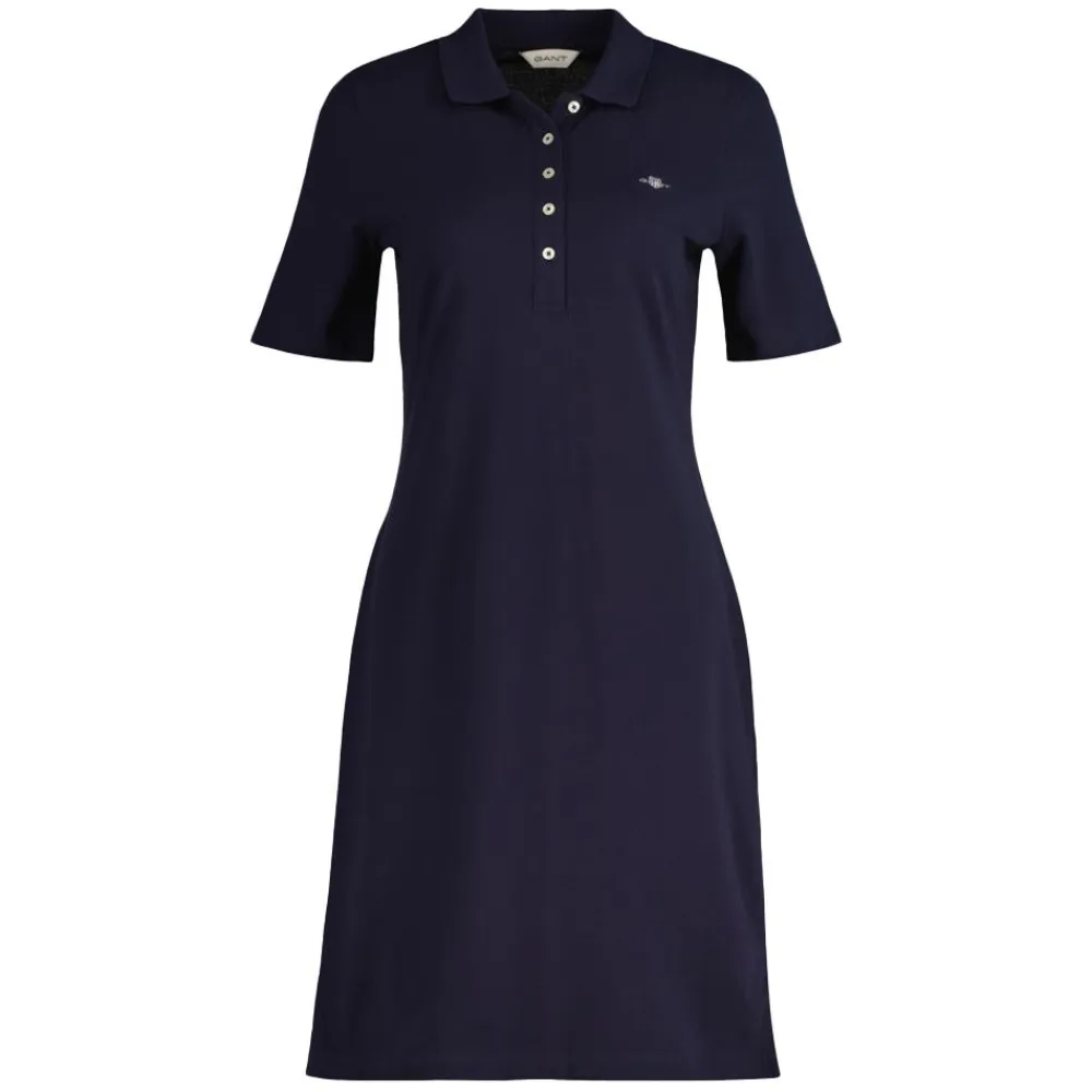 Online GANT Slim Shield SS Pique Polo Dress Dam