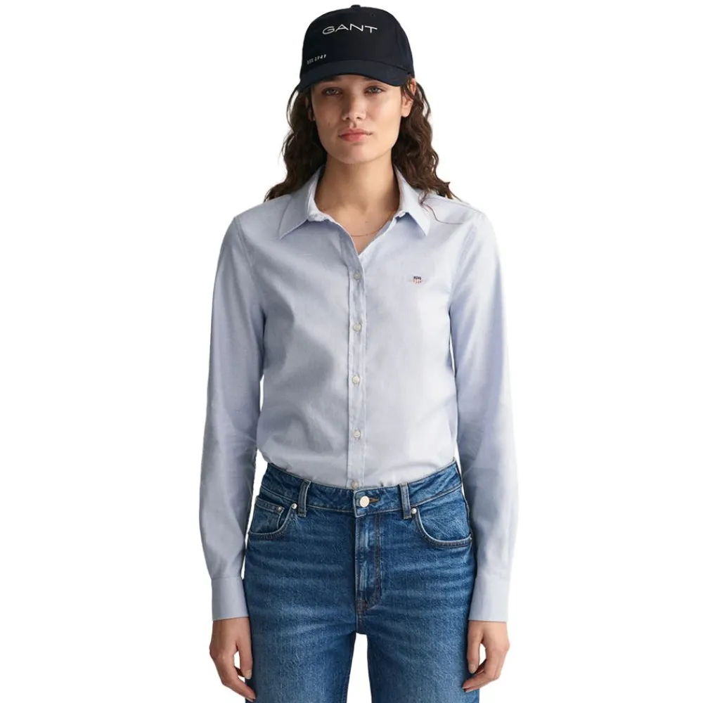 Best GANT Slim stretch Oxford Shirt Dam