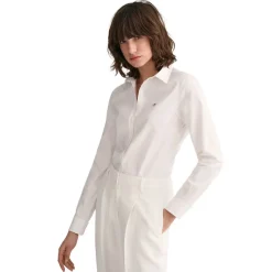 Allt Under Överdelar|Skjortor & Blusar | GANT Slim stretch Oxford Shirt Dam