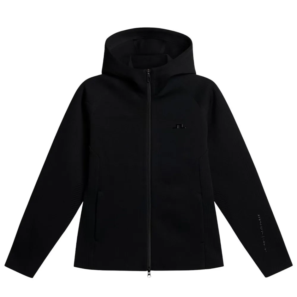 Allt Inom Golf|Golftröjor | J.Lindeberg oarcore Knit Zip weater Da