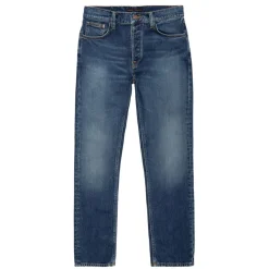 Best Nudie Jeans Solid Ollie Wild Blue