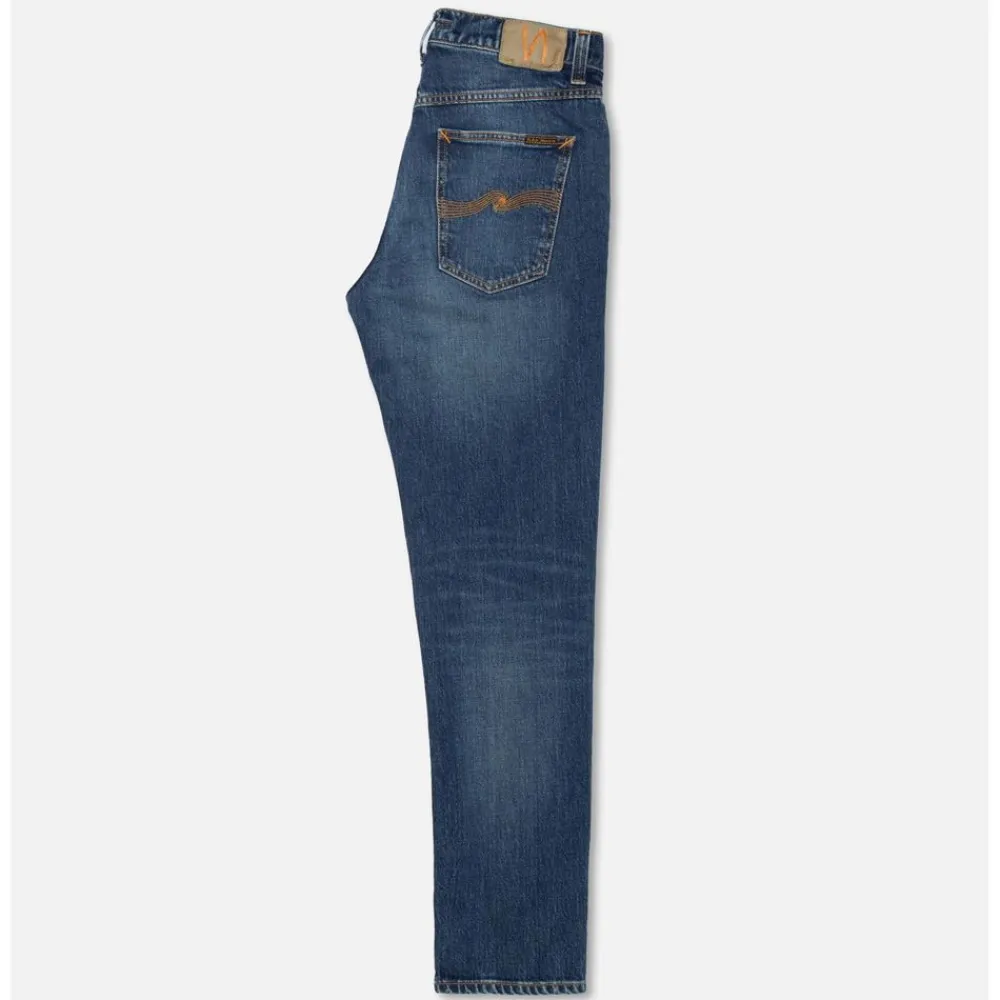 Best Nudie Jeans Solid Ollie Wild Blue