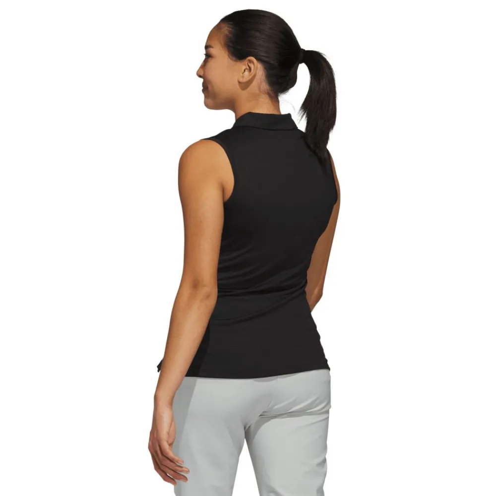 Sale adidas Solid Ottoman Polo Shirt Dam