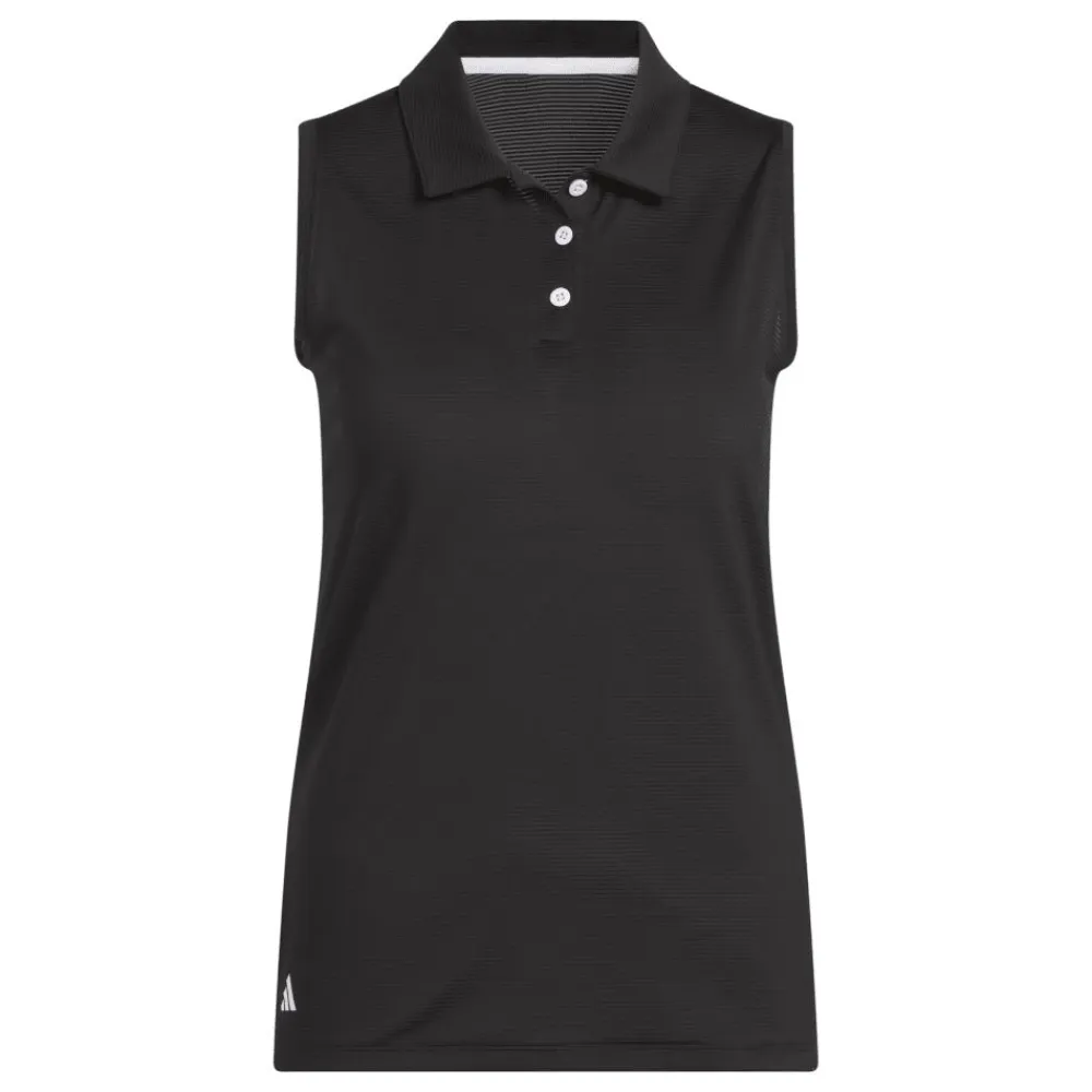 Sale adidas Solid Ottoman Polo Shirt Dam