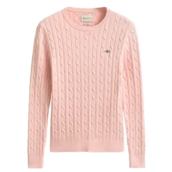 Discount GANT STRETCH COTTON CABLE C-NECK DAM