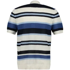 Best GANT STRIPED TEXTURE POLO HERR