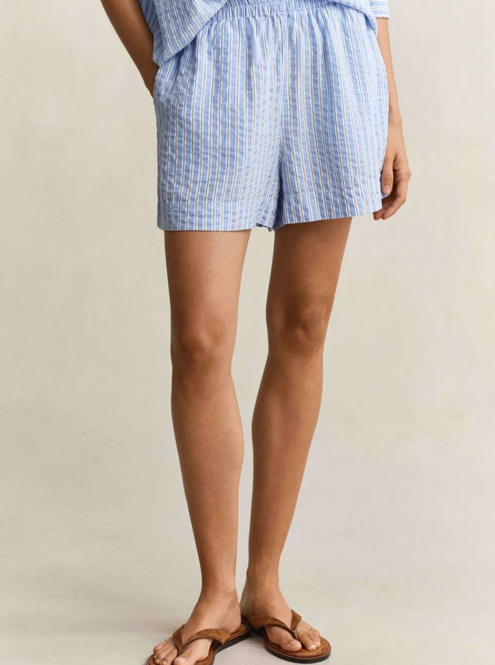 Allt Under Nederdelar|Shorts | GANT STRIPE SEERSUCKER SHORTS DAM
