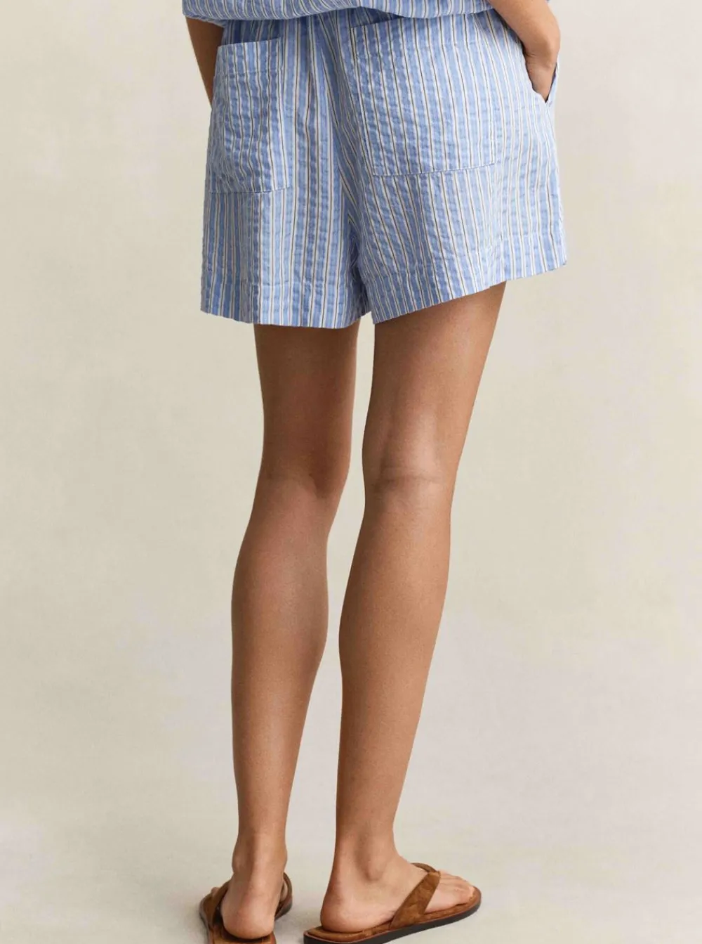 Allt Under Nederdelar|Shorts | GANT STRIPE SEERSUCKER SHORTS DAM