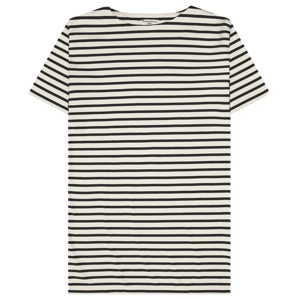 Knowledge Cotton Stripe t-shirt dress dam
