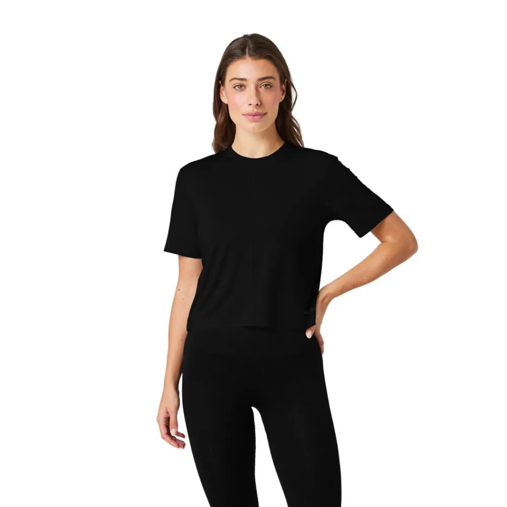 Sale Björn Borg Studio Soft Cropped T-shirt Dam