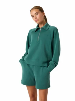 Björn Borg STUDIO SOFT HALFZIP SWEATSHIRT DAM