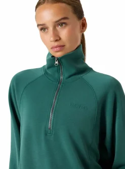 Björn Borg STUDIO SOFT HALFZIP SWEATSHIRT DAM