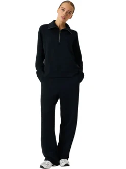 Discount Björn Borg STUDIO SOFT HALFZIP SWEATSHIRT DAM