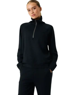 Discount Björn Borg STUDIO SOFT HALFZIP SWEATSHIRT DAM