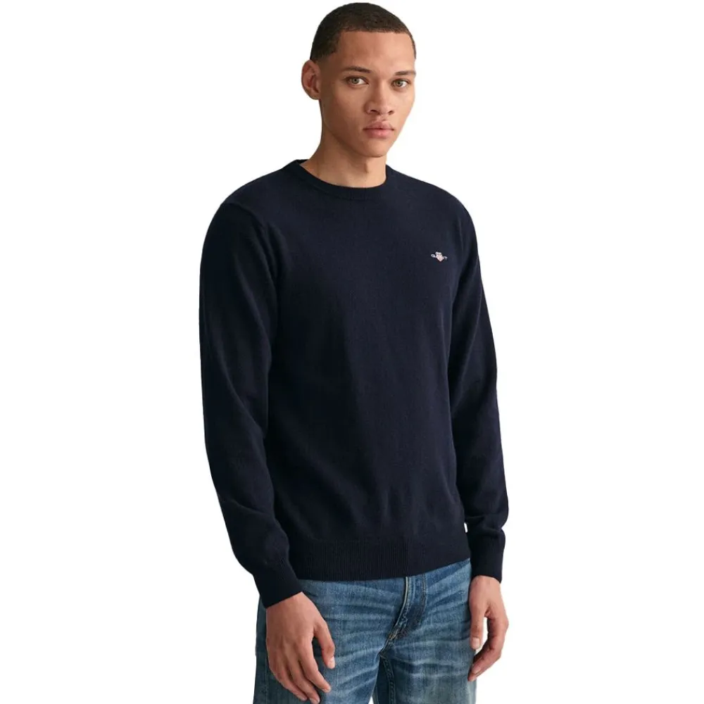 Tröjor|Allt Under Överdelar | GANT uperfine abwoo Crew Neck Herr