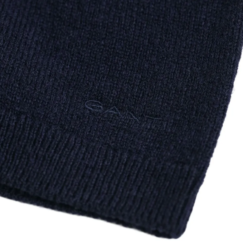 New GANT Superfine Lambswool Short Sleeve C-Neck Dam