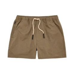 Outlet OAS Taupe Linen Shorts Herr