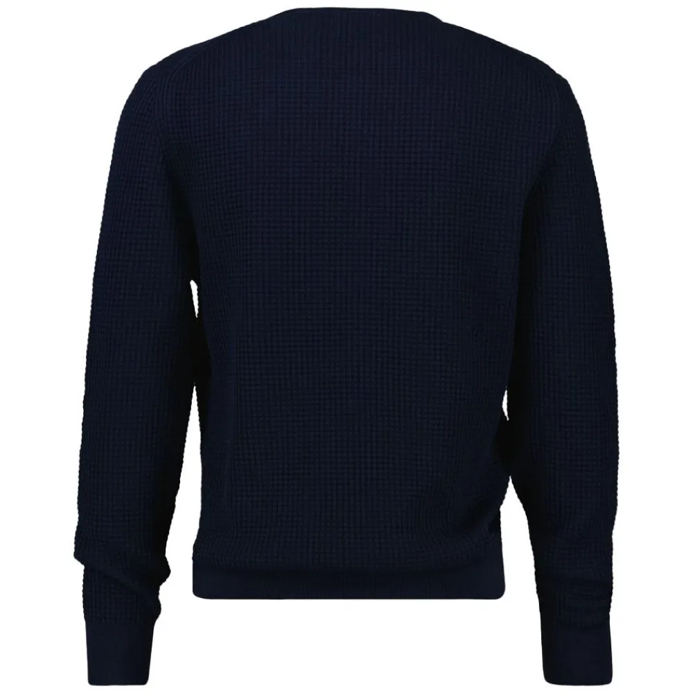Tröjor|Allt Under Överdelar | GANT Textured Cotton Crew Neck Herr