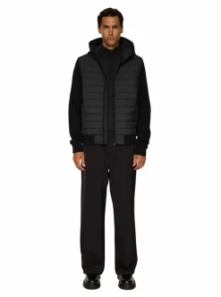 Best J.Lindeberg Thorn Hood Knit Hybrid Jacket Herr