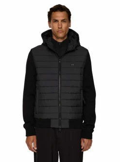 Best J.Lindeberg Thorn Hood Knit Hybrid Jacket Herr