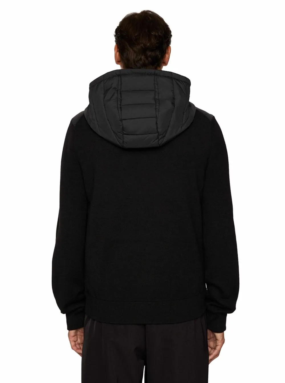 Vårjackor|Allt Under Jackor | J.Lindeberg Thorn Hood Knit Hybrid Jacket Herr