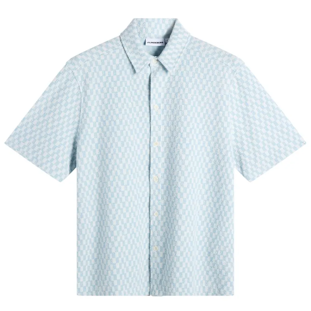 Sale J.Lindeberg Torpa Jacquard Shirt Herr