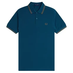Pikétröjor|Allt Under Överdelar | Fred Perry TWIN TIPPED SHIRT herr