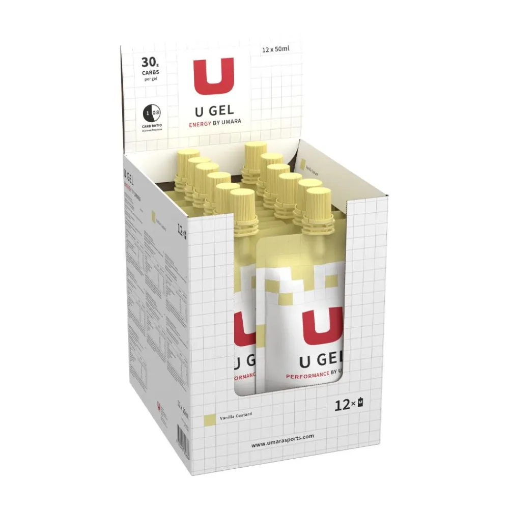 Sport & Träning|Längd | Umara U Gel (30g Carbs) - Vaniljsås