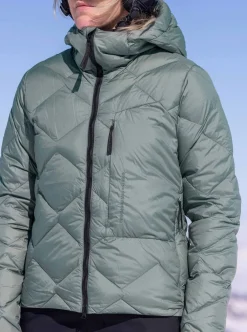 Lättviktsjackor|Allt Inom Outdoor | The Mountain Studio ULTRALIGHT DOWN HOOD JACKET DA