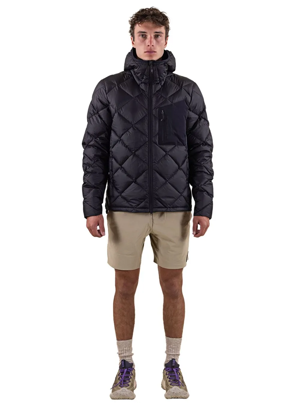 New The Mountain Studio ULTRALIGHT DOWN HOOD JACKET herr
