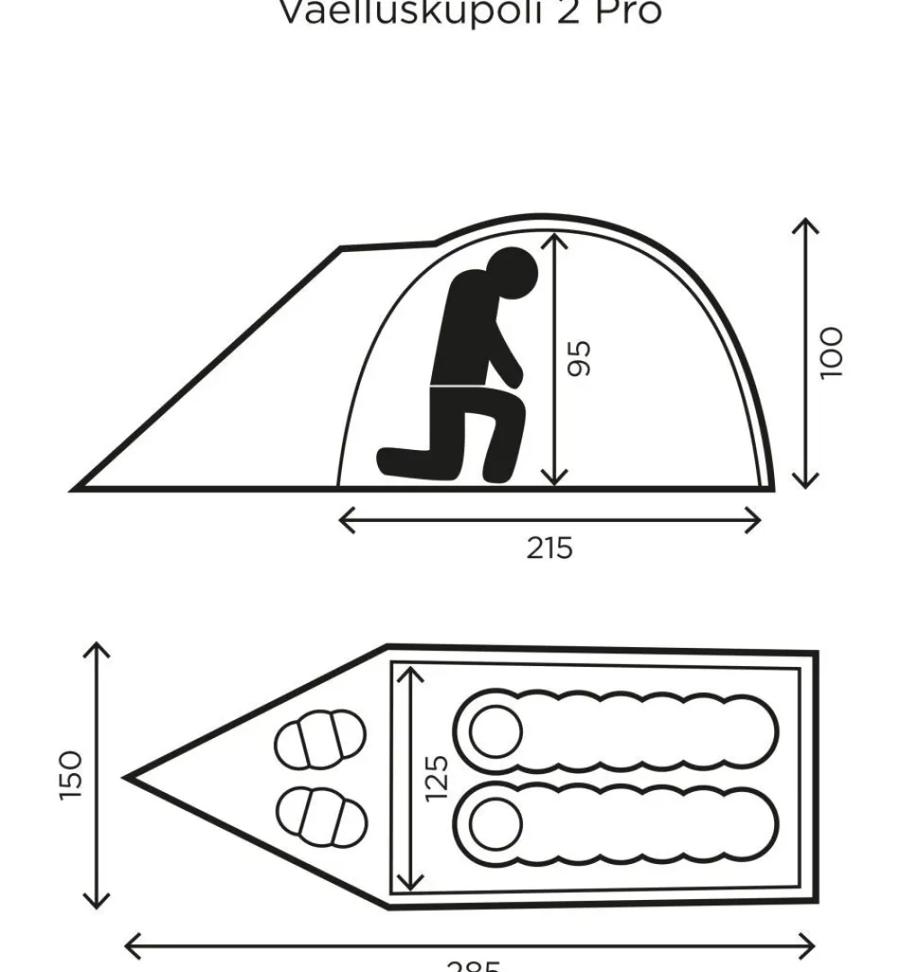 Allt Inom Outdoor | Halti Vaelluskupoli 2