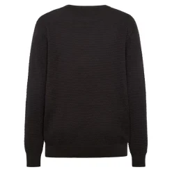 Discount Knowledge Cotton VAGN regular bubble knit crew neck - Regenerative Organic Certified - GOTS/Vegan