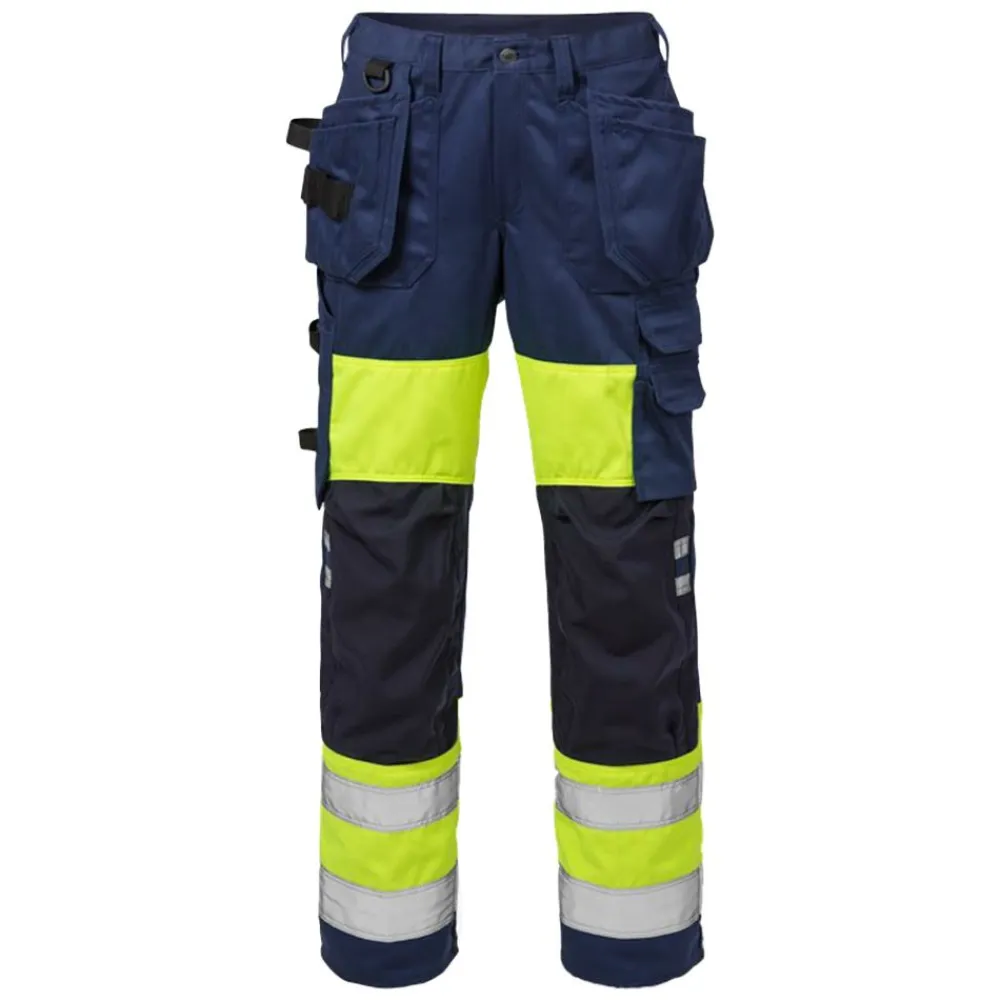 Clearance Fristads Kansas Varsel Hantverkarbyxa 2129 PLU klass 1, dam