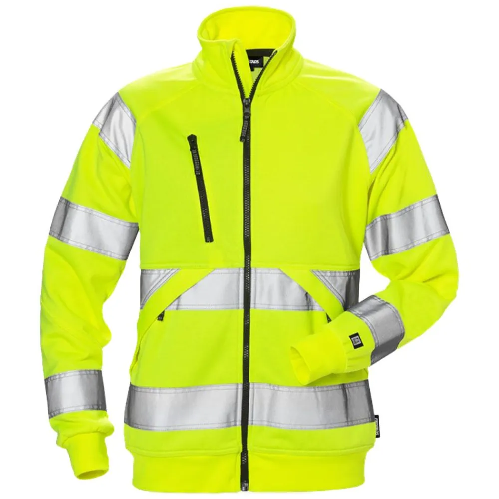 Workwear | Fristads Kansas Vare weathirt-jacka 7427 HV ka 3, da