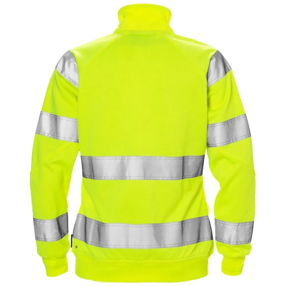 Workwear | Fristads Kansas Vare weathirt-jacka 7427 HV ka 3, da