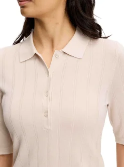 Sale J.Lindeberg Vida Wide Rib Polo Dam