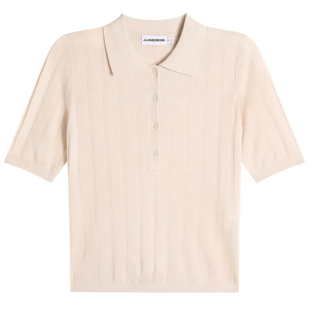 Sale J.Lindeberg Vida Wide Rib Polo Dam
