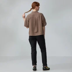 Hot Fjällräven Övik Hemp Camp Shirt Short Sleeve Dam