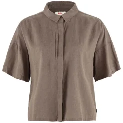 Hot Fjällräven Övik Hemp Camp Shirt Short Sleeve Dam